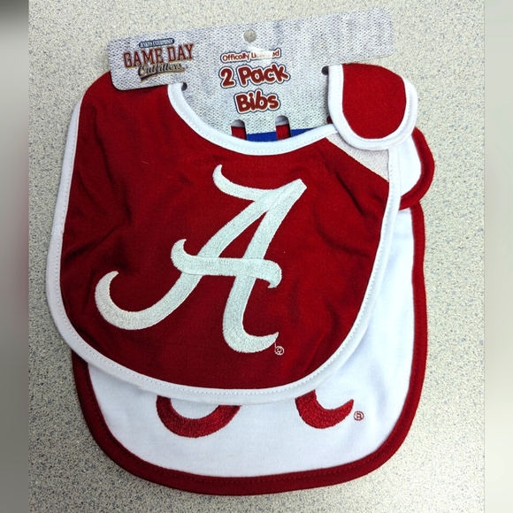 Official Alabama Baby Bibs - Picture 4 of 4